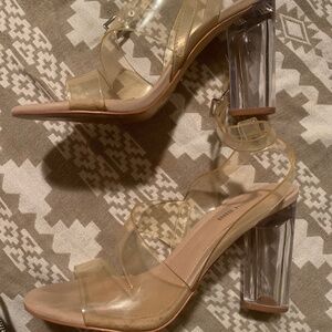 Gianni bini clear heels